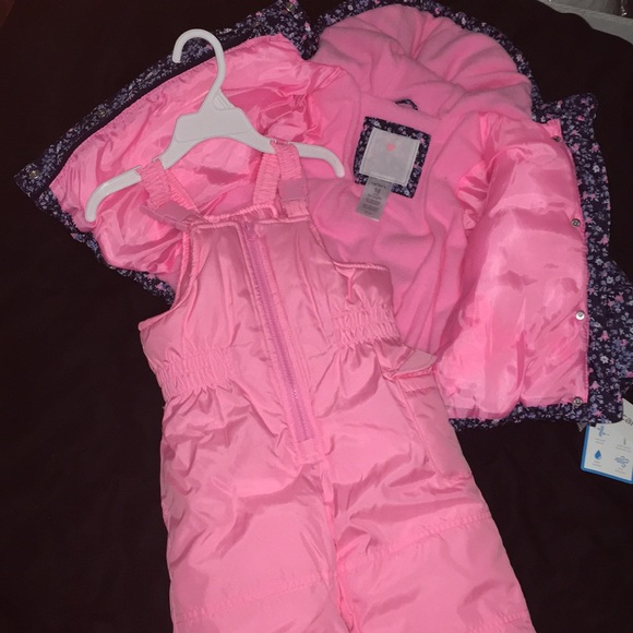Carter's Jackets & Coats 2 Piece Snow Suit With Floral Design